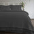 Ardent Charcoal Soft Waffle Blanket (220 x 240cm)