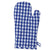 Gingham Blue Oven Mitt