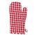 Gingham Red Oven Mitt