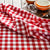 Gingham Red Tablecloth