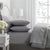 1000TC Ash Egyptian Cotton Sheet Set