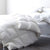 Classic 50 Percent White Duck Feather and Down Quilt