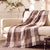 Alaska Cotton Waffle Throw Chocolate (130 x 170cm)
