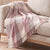 Alaska Cotton Waffle Throw Mauve (130 x 170cm)