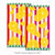 Jacquard Velour Large Beach Towel 2 PACK Slice (100 x 180cm)