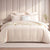 Bella Blush Jacquard Quilt Cover Set
