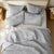 Blake Velvet Silver Coverlet Set