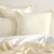 Dakota Beige Jacquard European Pillowcase