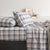 Glenbrook Organic Cotton Patterned Sheet Set
