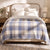 Heritage Cotton Waffle Blanket Cerulean
