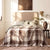 Heritage Cotton Waffle Blanket Chocolate