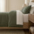 Linen Cotton Leaf Quilt Cover Set