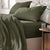 Linen Cotton Leaf Sheet Set