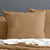 Linen Cotton Terracotta European Pillowcase