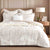Panache Wood Jacquard Quilt Cover Set