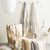 Modena Stripe Stone Washed Throw (130 x 170cm)