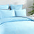 Oscillate Sky Jacquard Quilt Cover Set