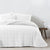 Soft Touch White Easy Care 3pc Coverlet Set