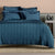 Abbotson Deep Blue Marle Bedcover