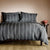 Abbotson Duo Ebony Marle Quilt Cover