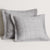 Abbotson Grey Marle Quilted European Pillowsham