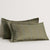 Abbotson Stripe Thyme Tailored Pillowcase Pair