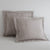 Abbotson Ticking Stripe Carbon Tailored European Pillowcase