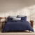 Bayley Deep Sea Quilt Cover Set