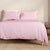Bayley Piped Washed Percale Violet Ice Quilt Cover Set