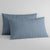 Bayley Stripe Steel Blue Standard Pillowcase Pair
