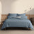 Bayley Stripe Steel Blue Quilt Cover Set