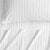 Bayley Stripe White Sheet Set