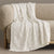 Carden Salt Cotton Knit Throw (130 x 180cm)