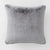 Carlson Smoke Faux Fur Square Cushion (50 x 50cm)