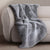 Carlson Smoke Faux Fur Throw (130 x 180cm)