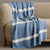 Endrik Moonsmoke Organic Cotton Knit Throw (130 x 180cm)