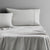 Cotton Flannelette Cloud Grey Sheet Set