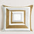 Mazey Nutmeg Square Cushion