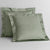 Millennia Shadow Green Tailored European Pillowcase