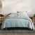 Opus Arctic Bedding Set (1 Quilt Cover Set And 1 Fitted Sheet)