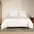 Palais Trellis White Quilt Cover