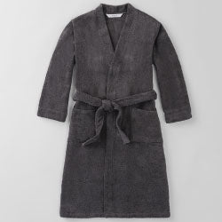 Quick Dry Graphite Robe by Sheridan – Cottonbox Pty Ltd