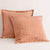 Reilly Burnt Orange Quilted European Pillowsham