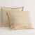 Reilly Natural Quilted European Pillowsham