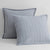 Reilly Stripe Atlantic Quilted European Pillowsham