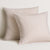 Romi Check Moonstone European Pillowcase