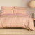 Romi Check Orange Sorbet Quilt Cover Set