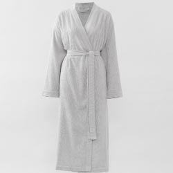 Solace Silver Grey Robe by Sheridan – Cottonbox Pty Ltd