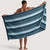 Sunlee Stripe Poolside Beach Towel