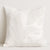 Tilo White Square Cushion